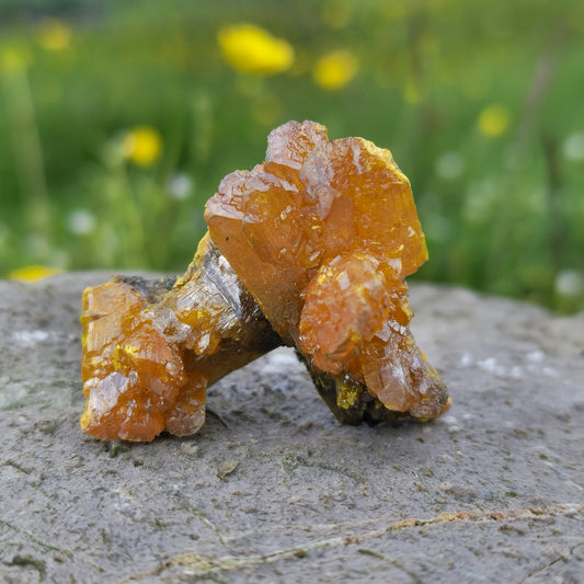 Orpiment - Cut 62, Twin Creeks Mine, USA.