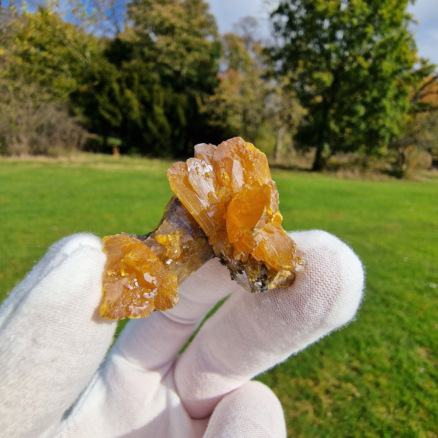 Orpiment - Cut 62, Twin Creeks Mine, USA.