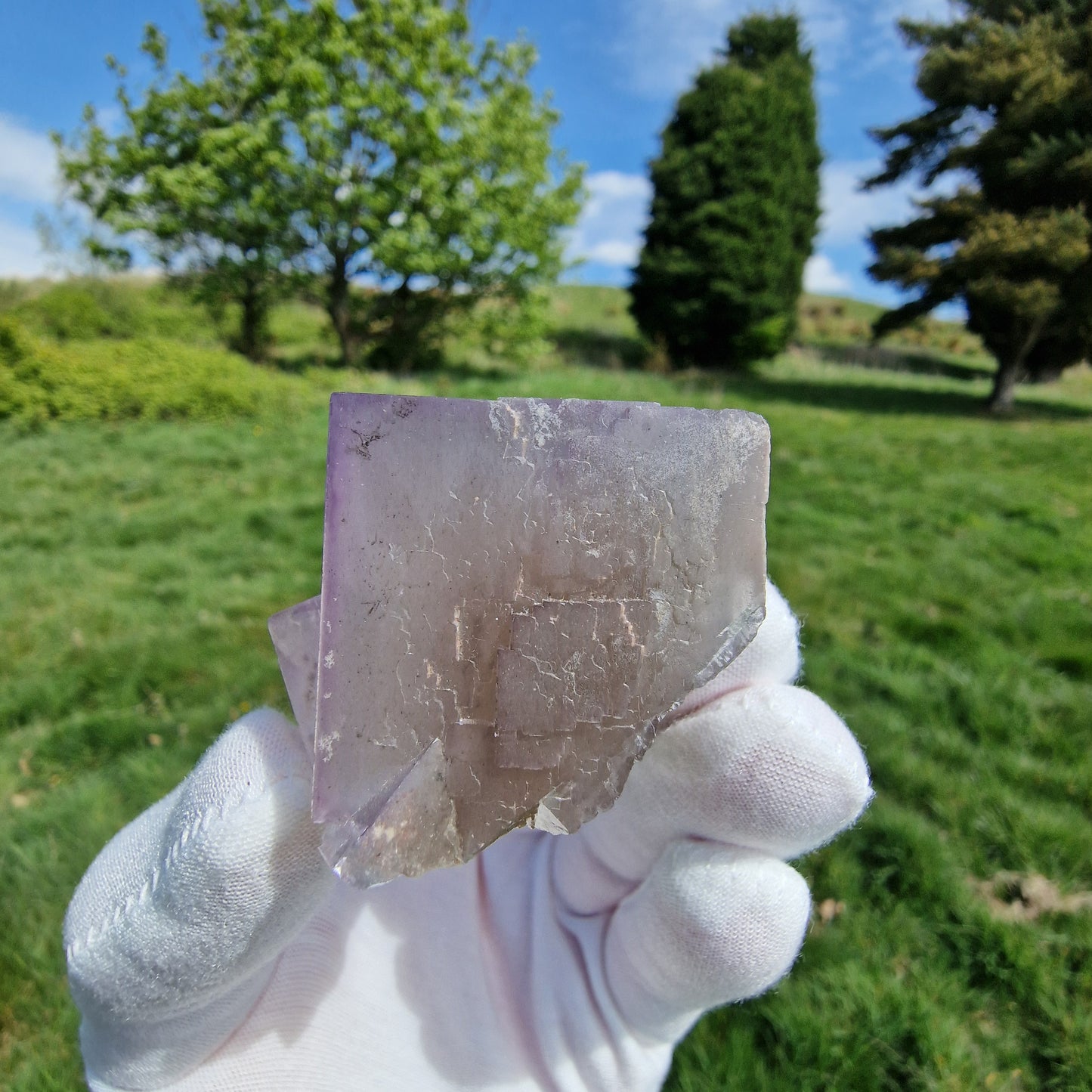 Fluorite - Kharan District, Pakistan.