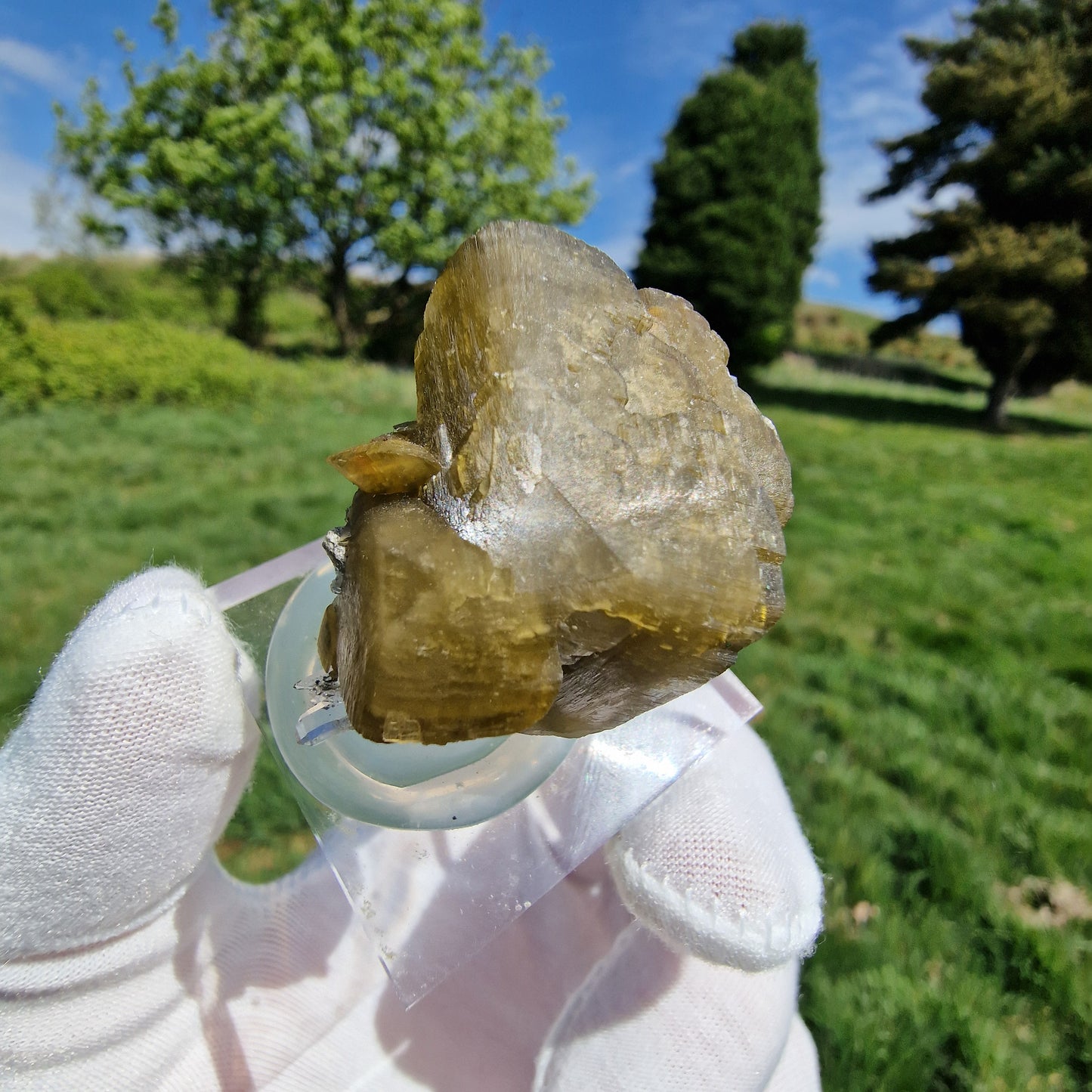 Siderite and Quartz - Iouriren Mine, Morocco.