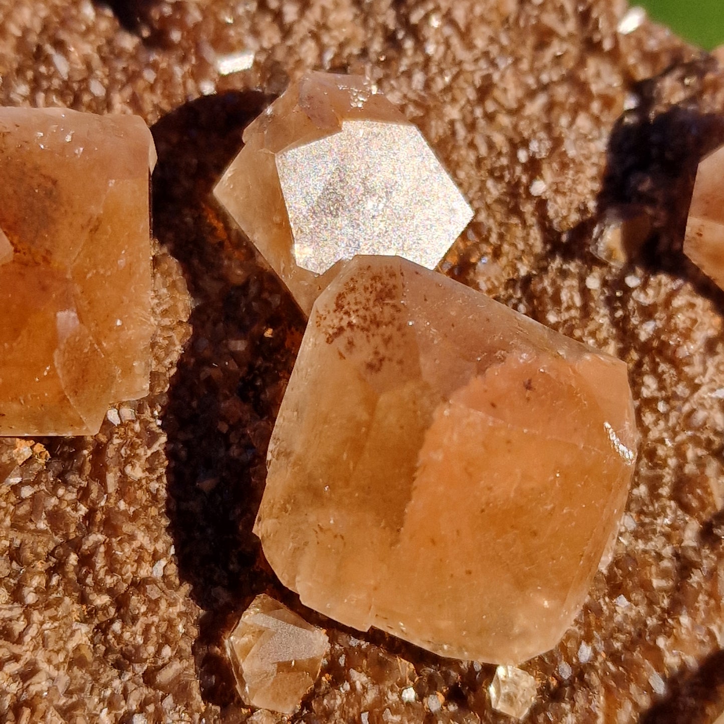 Calcite - Santa Eulalia, Mexico.