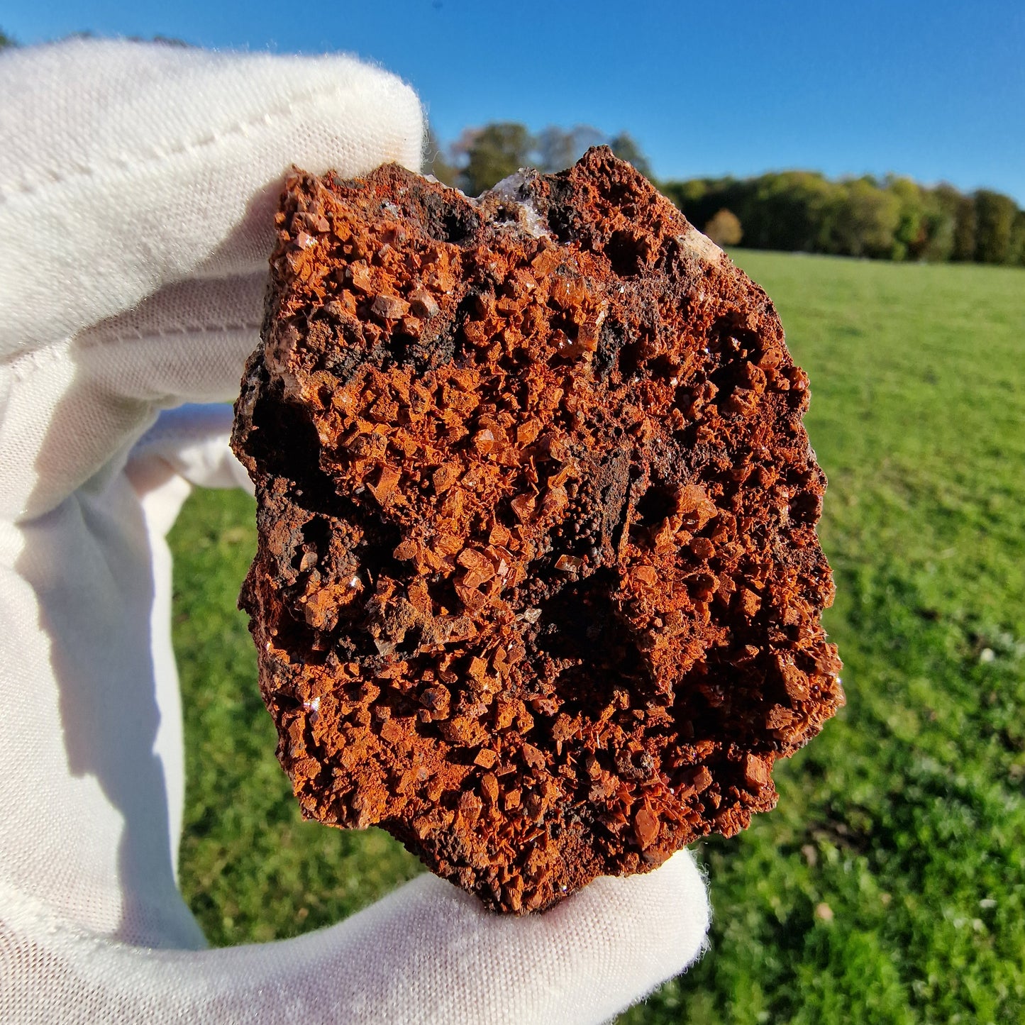 Calcite - Santa Eulalia, Mexico.