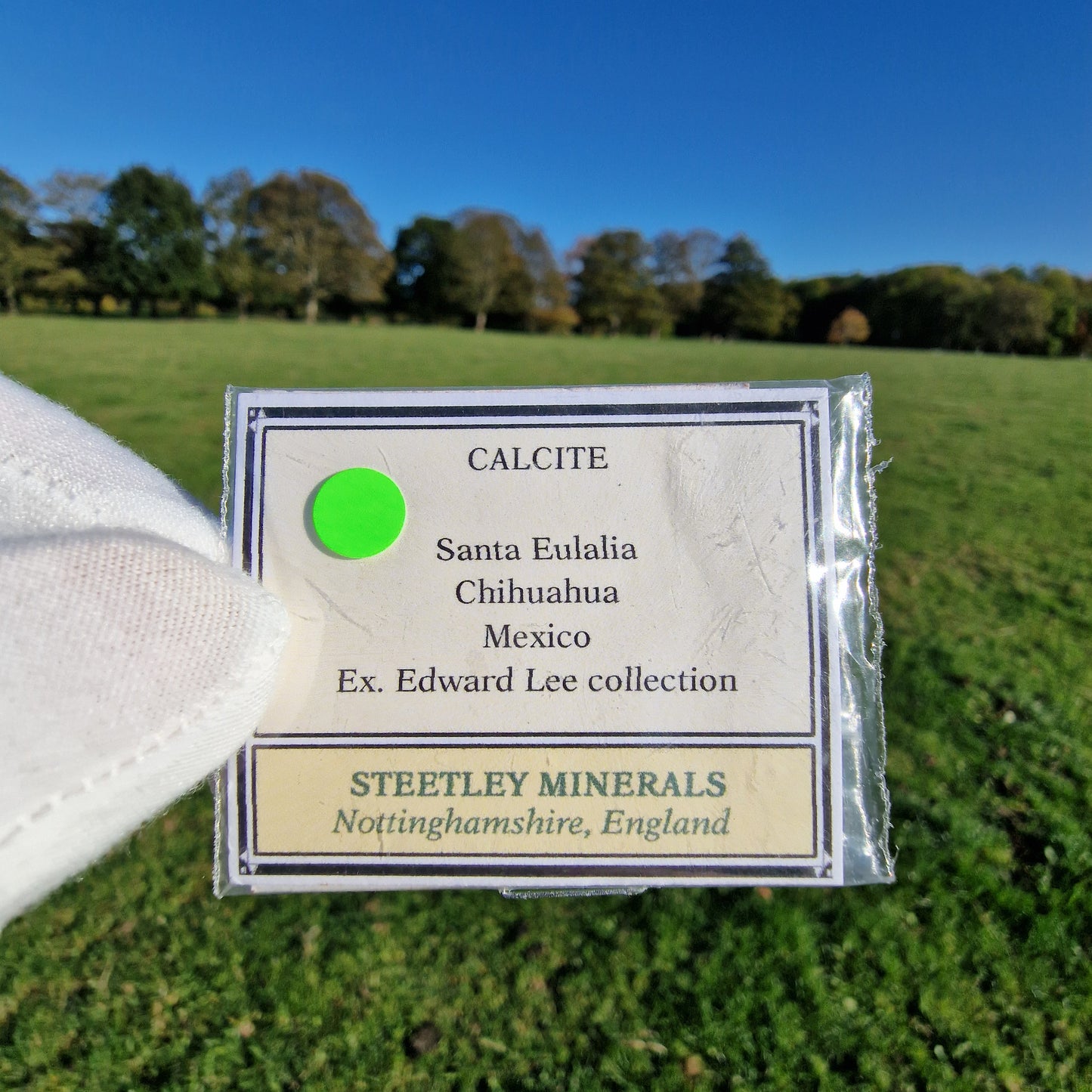 Calcite - Santa Eulalia, Mexico.