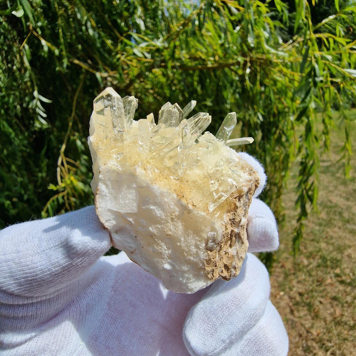 Gypsum Var. Selenite - Alabaster Quarries, Spain.