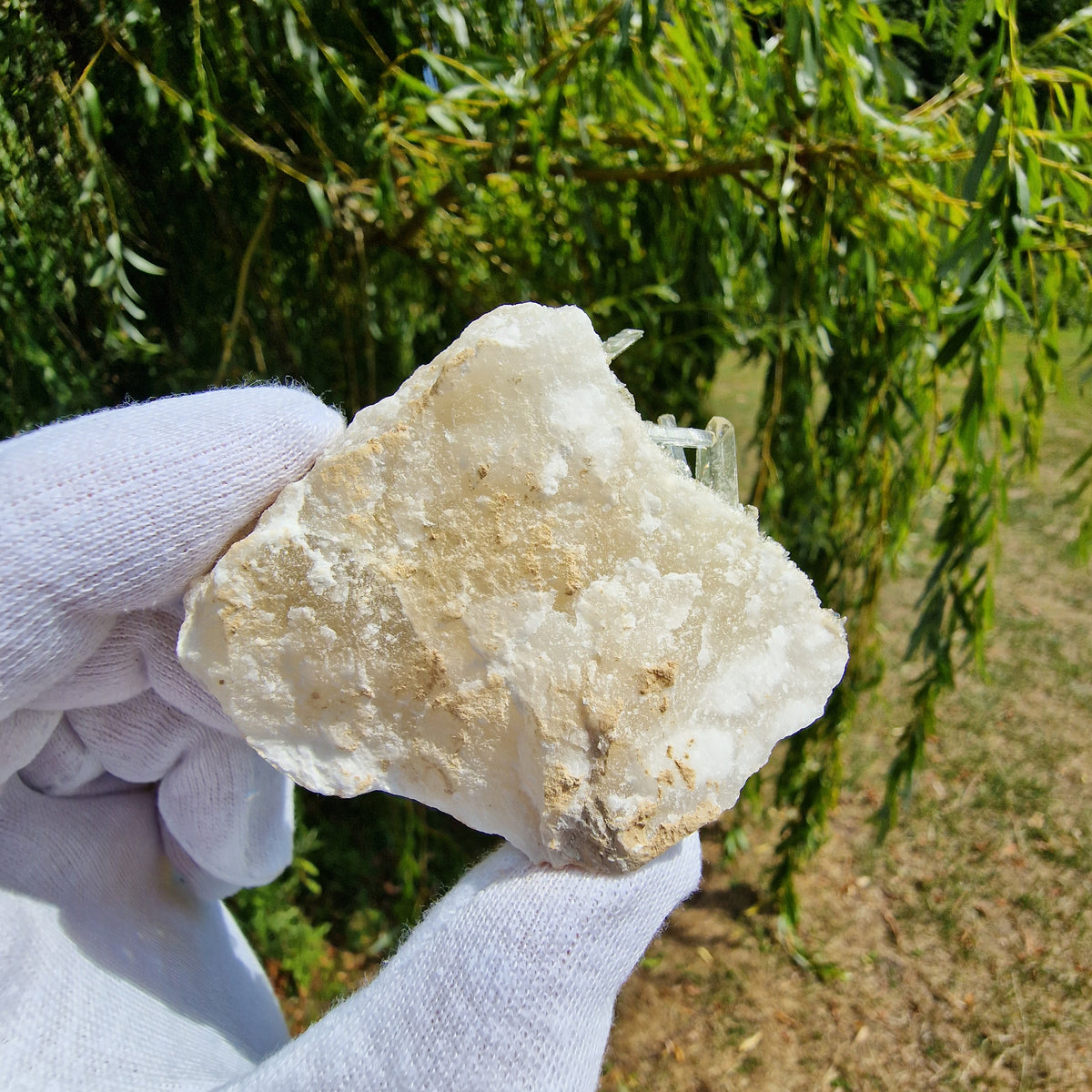 Gypsum Var. Selenite - Alabaster Quarries, Spain.