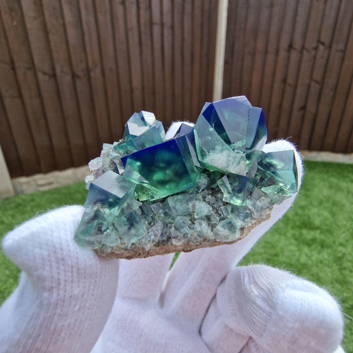 Fluorite and Galena - Pocket 42, Diana Maria Mine, Co. Durham, England.
