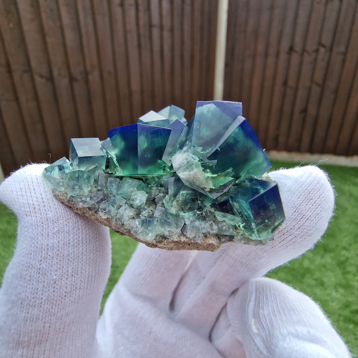 Fluorite and Galena - Pocket 42, Diana Maria Mine, Co. Durham, England.
