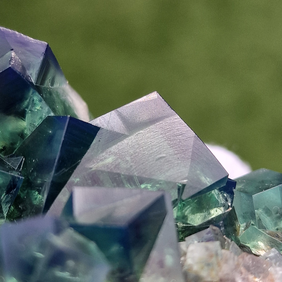 Fluorite and Galena - Pocket 42, Diana Maria Mine, Co. Durham, England.
