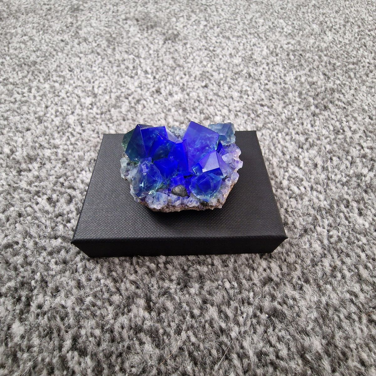 Fluorite and Galena - Pocket 42, Diana Maria Mine, Co. Durham, England.