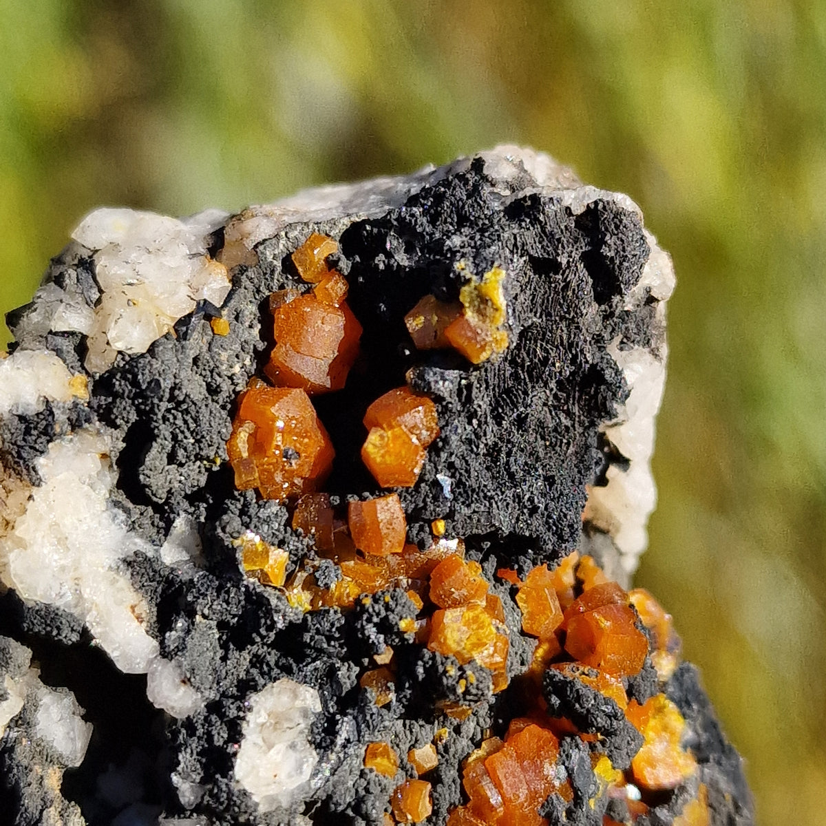 Campylite - Dry Gill Mine, Cumbria, UK.