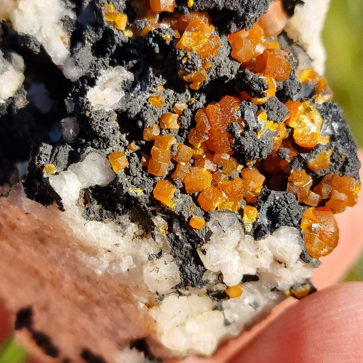 Campylite - Dry Gill Mine, Cumbria, UK.