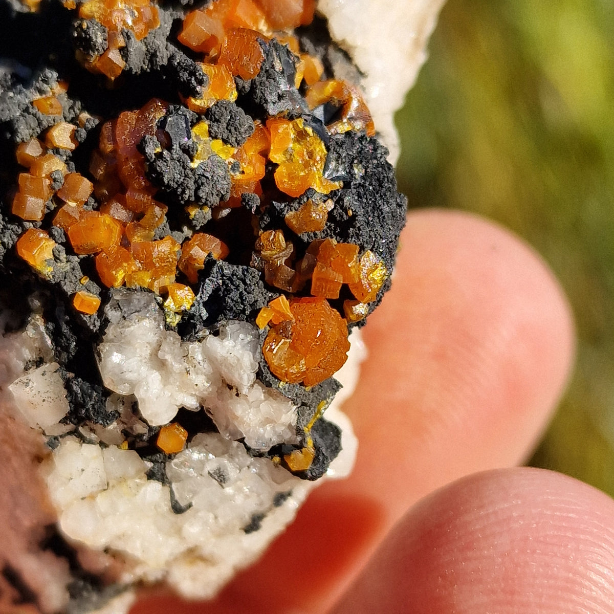 Campylite - Dry Gill Mine, Cumbria, UK.