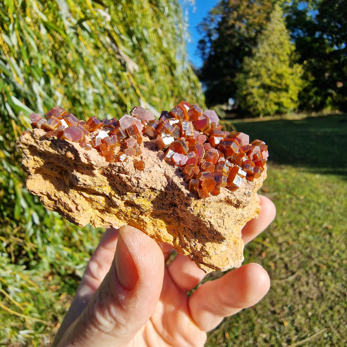 Vanadinite - Mibladen, Morocco.