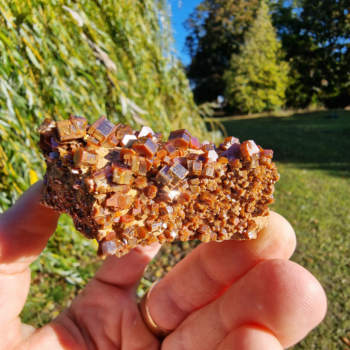 Vanadinite - Mibladen, Morocco.