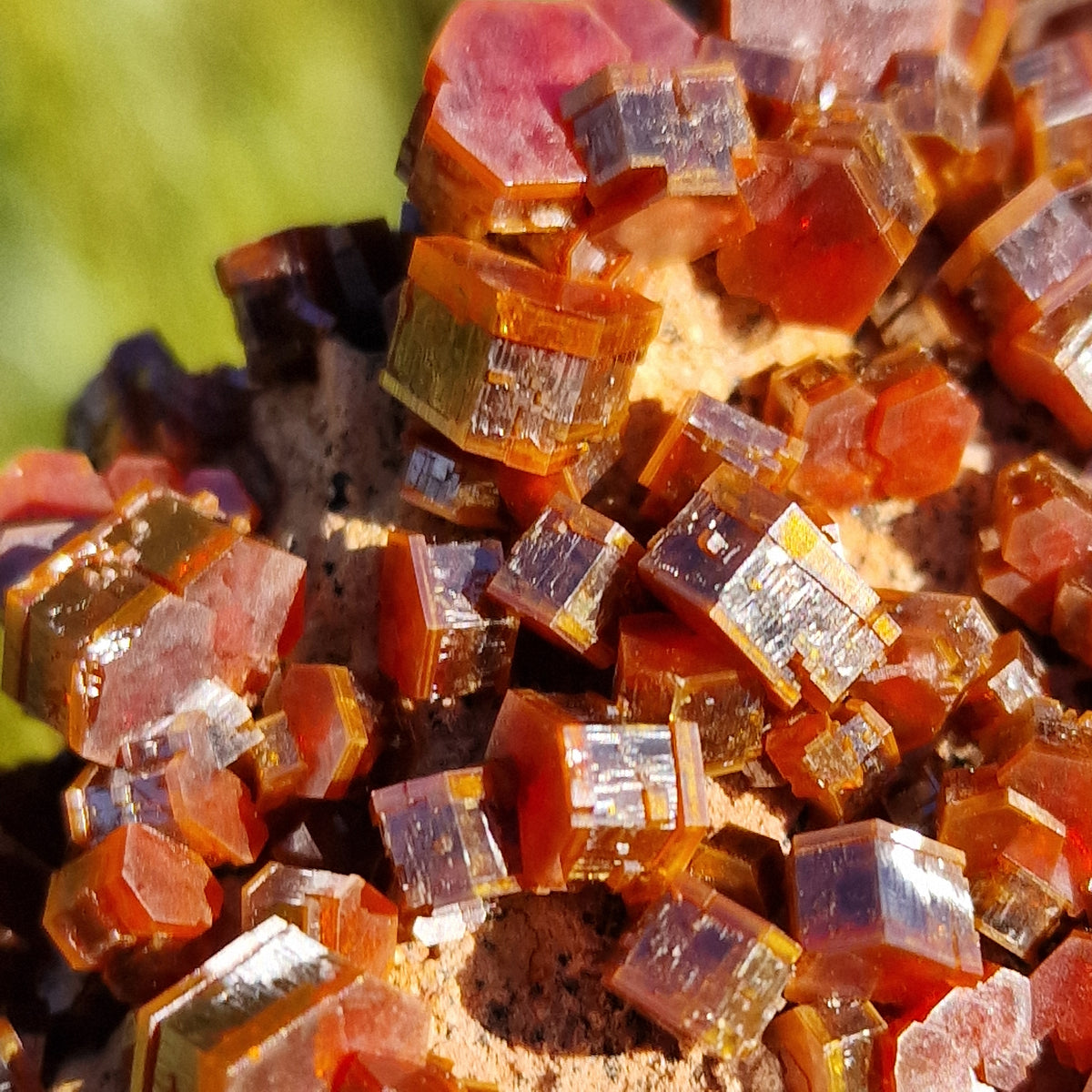 Vanadinite - Mibladen, Morocco.
