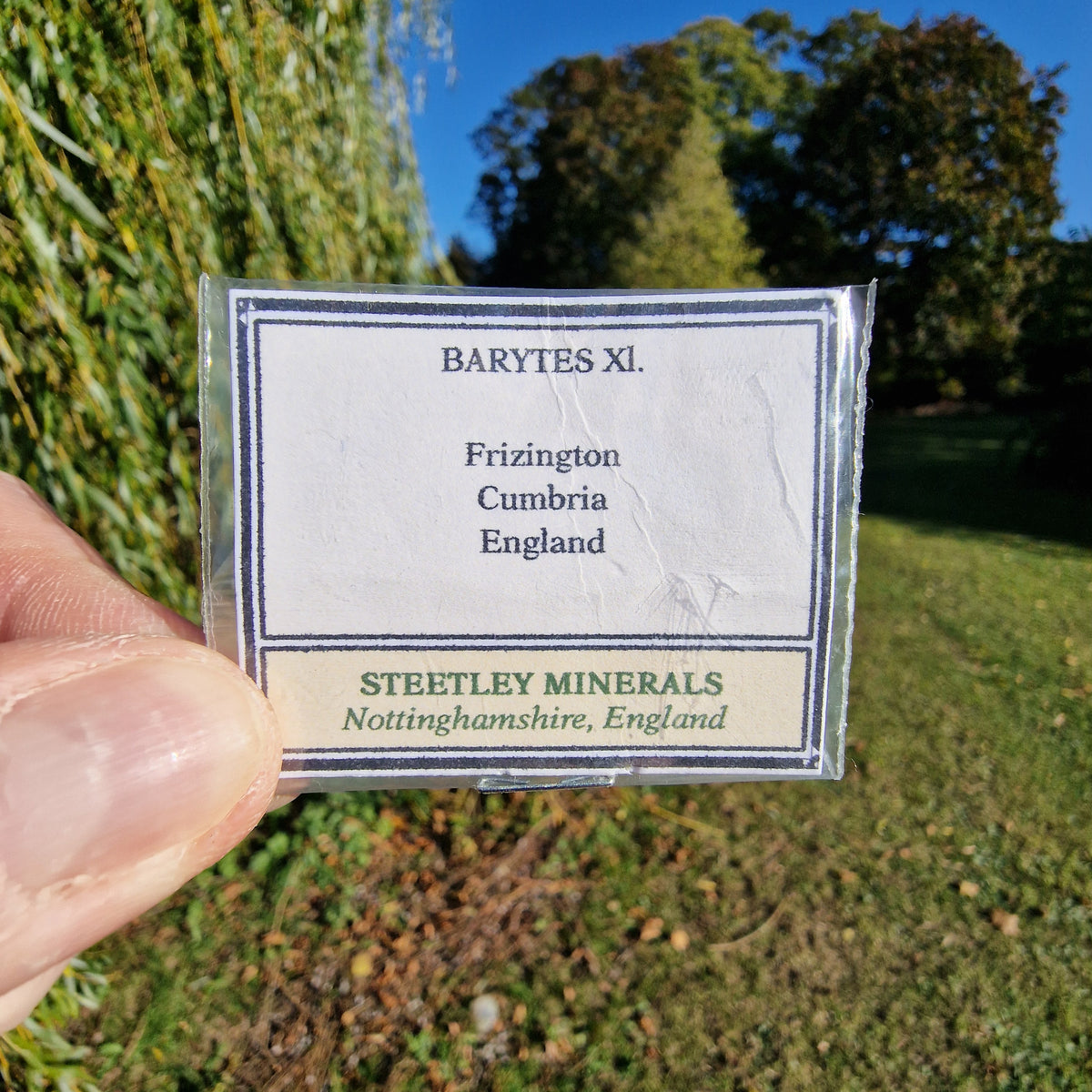 Baryte - Frizington, Cumbria, UK.