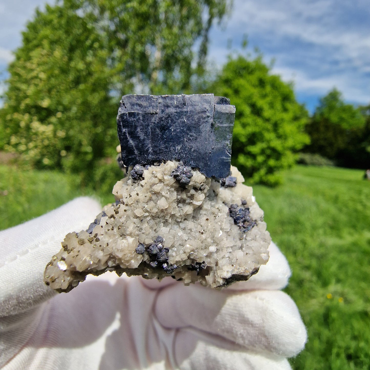 Galena on Dolomite - Buick Mine, USA.