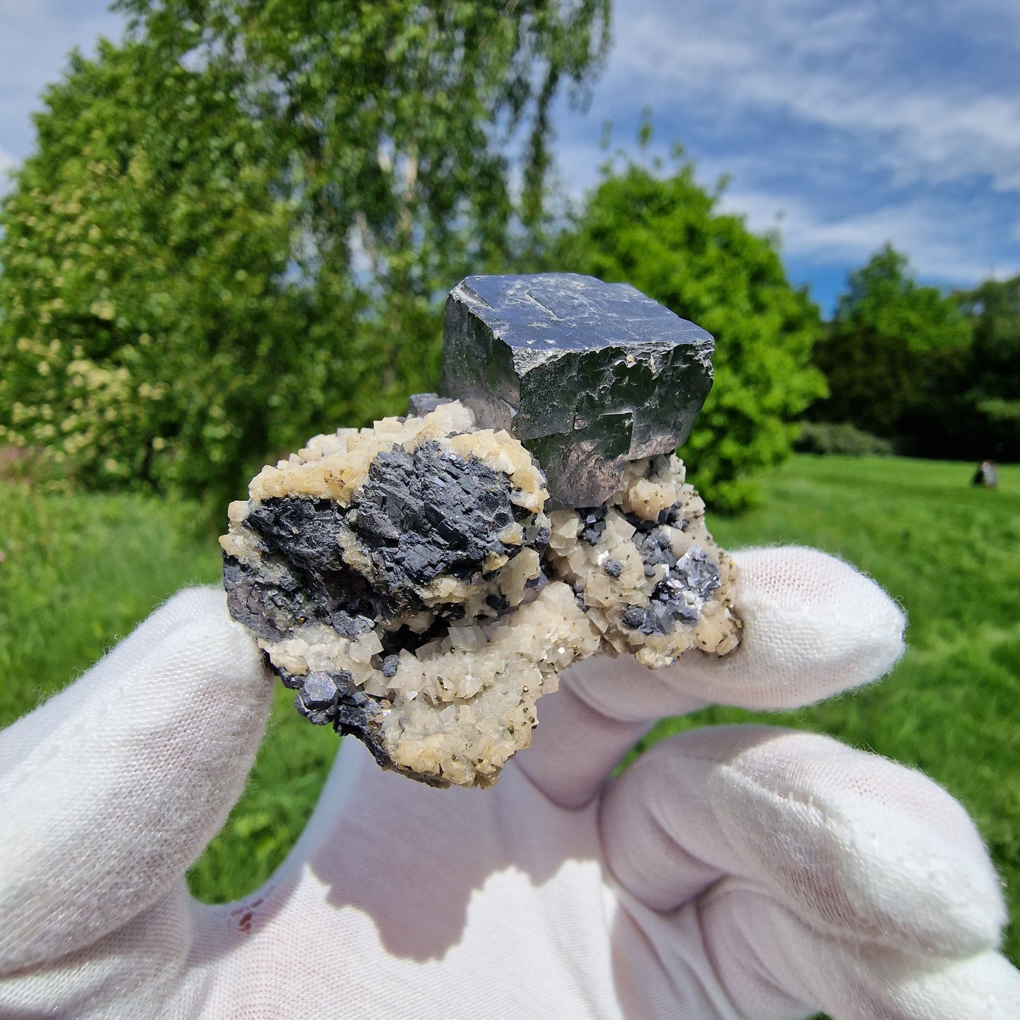 Galena on Dolomite - Buick Mine, USA.