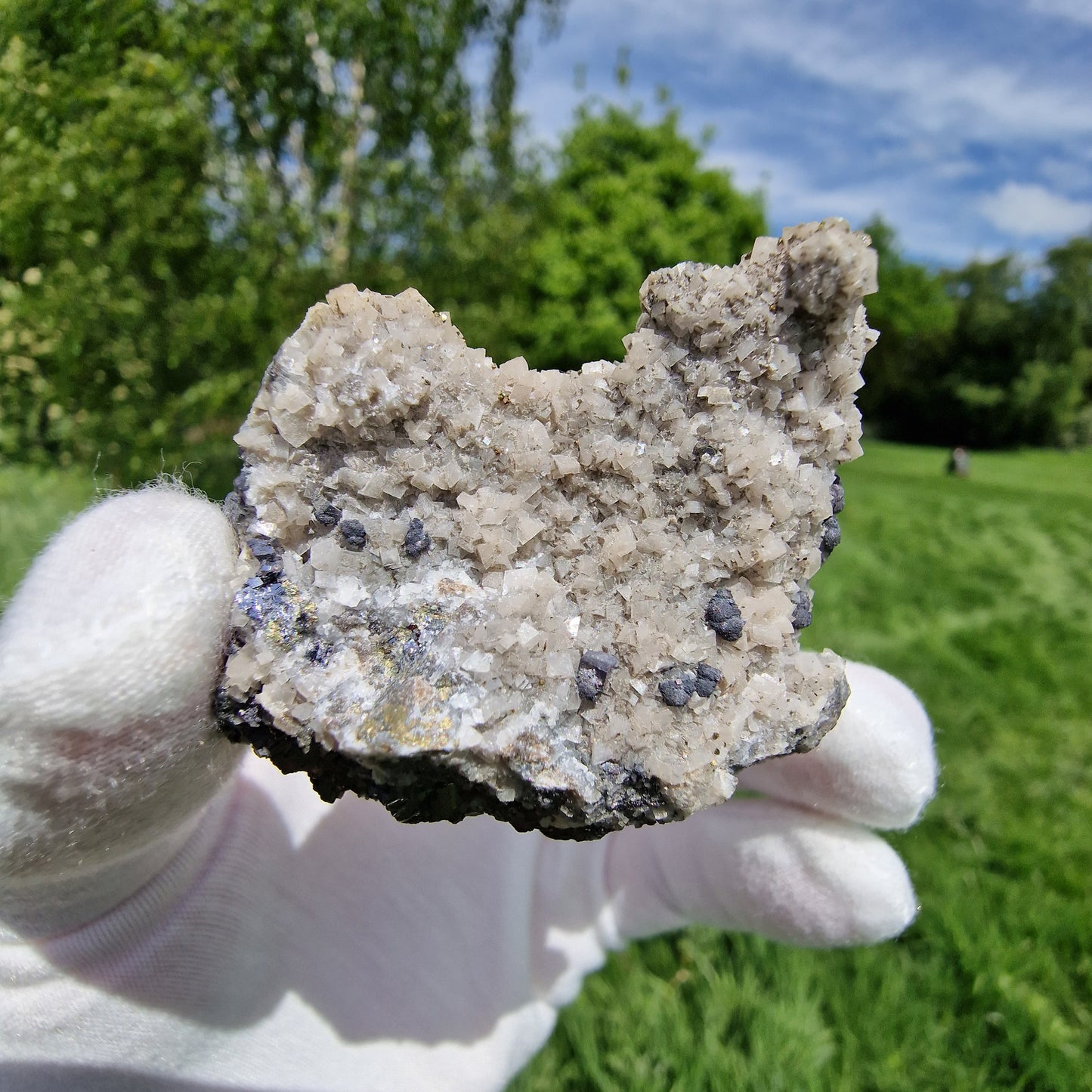 Galena on Dolomite - Buick Mine, USA.