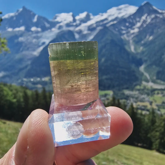 Elbaite Tourmaline - Himalaya Mine, California, USA.