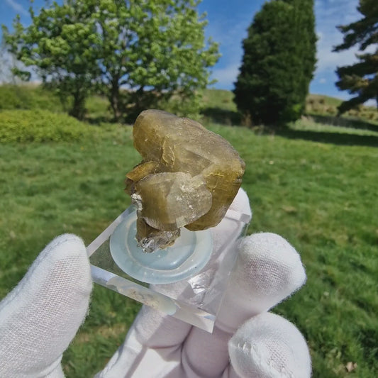 Siderite and Quartz - Iouriren Mine, Morocco.