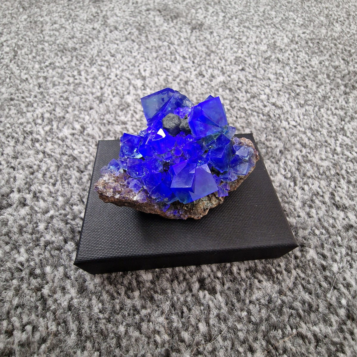 Fluorite and Galena - Pocket 42, Diana Maria Mine, Co. Durham, England.